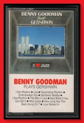 Benny Goodman Plays Gershwin Jazz Music Cassette (1983) - Image 1 of 4
