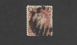 CANADA STAMP #25 (USED) FROM 1868-76 - Picture 1 of 2