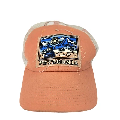 Gorra Patagonia Summit Road LoPro Trucker Rosa Salmón Foto 1 de 4