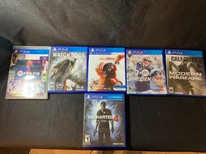 Playstation 4 - Konvolut mit 6 Spielen - Beschreibung lesen kostenloser Versand - Bild 1 von 6