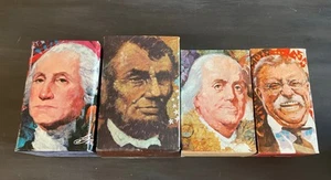 Vtg Avon (4) Presidents After Shave Cologne New Old Stock 1970’s - Picture 1 of 6