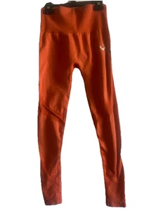 Leggings Violate The Dress Code Synergy Naranja Quemado Sin Costuras Mejorados en el Culo Talla S - Imagen 1 de 8