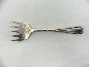 Gebäckgabel Silber Sterling England Harrison Brothers 1925 Gewicht 37 Gramm - Bild 1 von 5