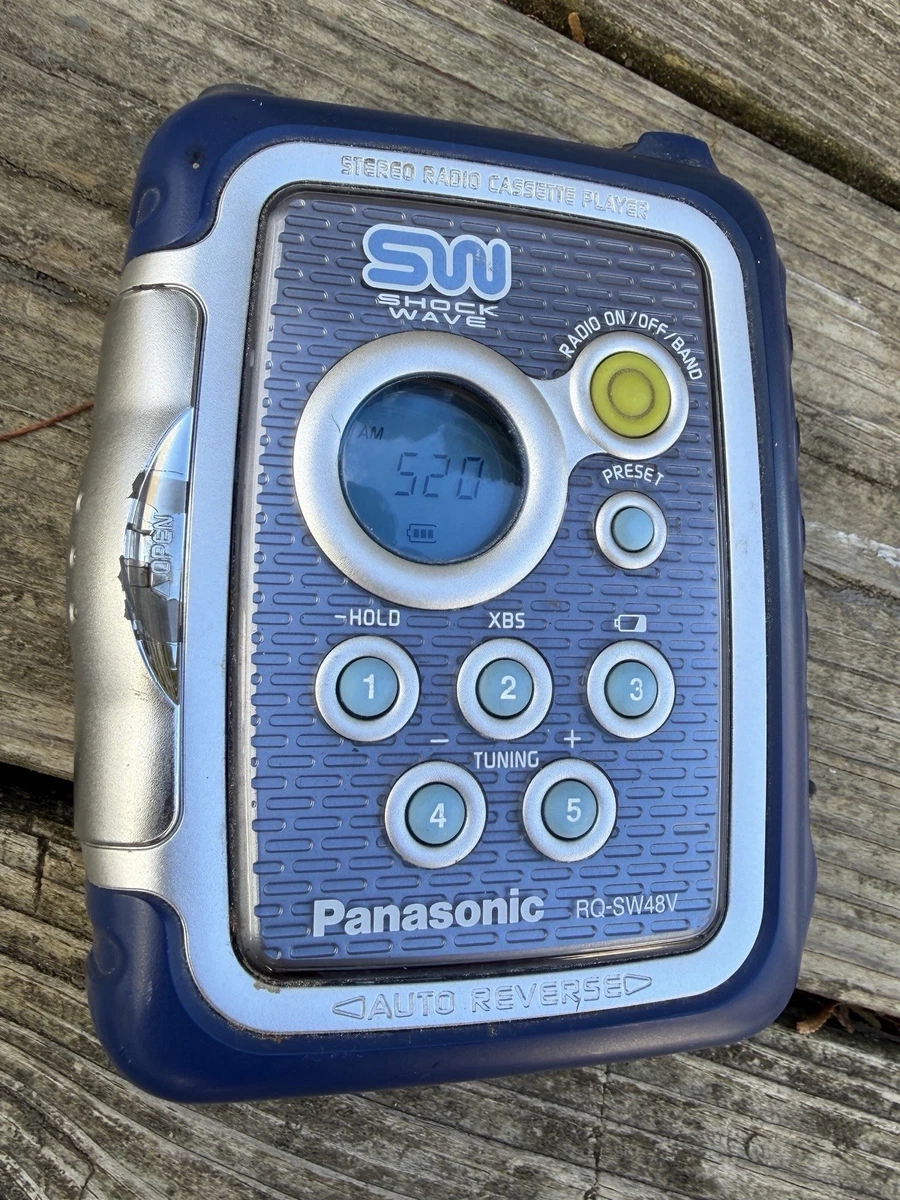 Panasonic Shockwave Indiana Personal Cassette Players | eBay