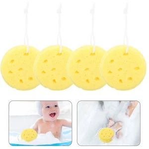 4 piezas esponja de baño niño hombre lindas esponjas de ducha mujeres mujeres accesorios - Imagen 1 de 12