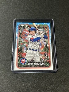 2024 Topps Holiday - Holiday Variation #H136 Pete Crow-Armstrong (RC) TC1 - Imagen 1 de 2