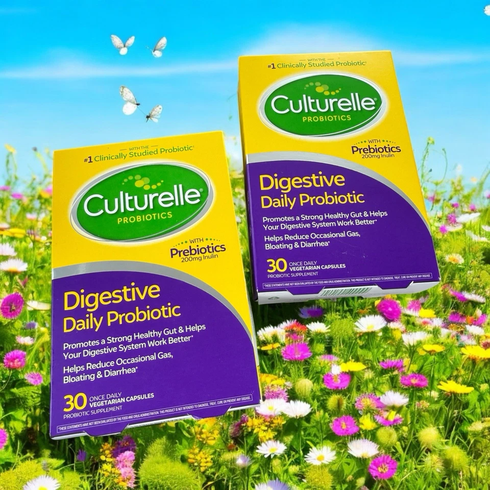 2 probióticos diarios digestivos Culturelle 30ea 6/2026 nuevos, auténticos Foto 1 de 1