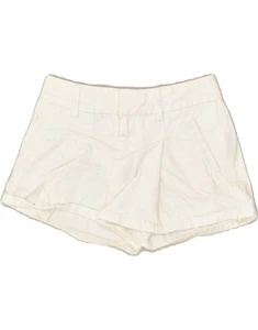 RALPH LAUREN Girls Classic Chino Shorts 7-8 Years W24 White Cotton AX31 - Picture 1 of 3