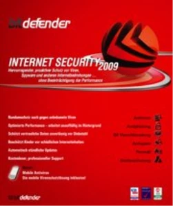 BitDefender Internet Security 2009 3 User (PC) - Picture 1 of 10
