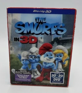 The Smurfs in 3D (2011, Blu-ray 3D / Blu-ray / DVD) - Picture 1 of 3