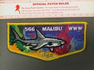 Boy Scout OA 566 Malibu flap 0274PP - Foto 1 di 1