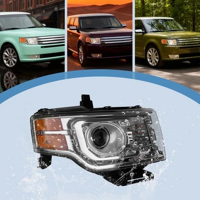 HID Headlight Right Side For 2009-2012 Ford Flex Limited /Titanium Headlamp USA Foto 1 de 4