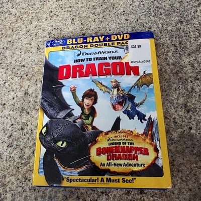 How to Train Your Dragon Dragon Double Pack Blu ray Brand New - Image 1 of 4