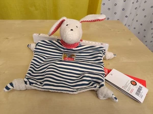 Sigikid Schmusetuch Hund Maus Bär Schnuffeltuch blau rot kariert Halstuch 45580 - Bild 1 von 12