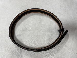 SAFARILAND 94 BUCKLELESS DUTY BELT W/ HOOK LINING 2.25" HI-GLOSS BLACK SIZE 44 - Picture 1 of 9