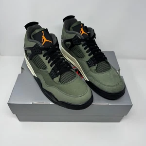 Undefeated x Air Jordan 4 Retro 2025 Deep Green IB1519-200 Uomo Taglia 10,5 - Foto 1 di 19