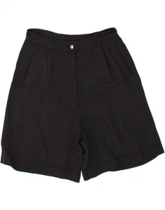 VINTAGE Womens Chino Shorts IT 46 Large W32 Navy Blue AY05 - Picture 1 of 3