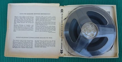 Vintage Reel To Reel Tape Scotch 203 Recorded Jethro Tull & Moody Blues Foto 1 de 4