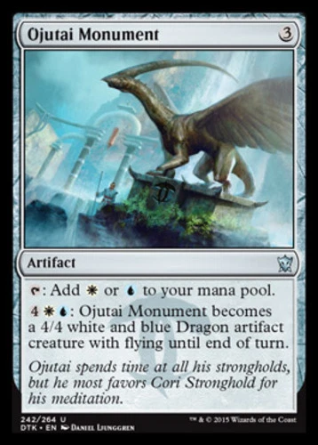 x4 Ojutai Monument MTG Dragons of Tarkir U M/NM, English - Image 1 of 1