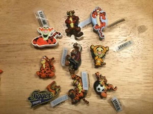 TIGGER SPORTS CUTIES WINNIE THE POOH AUTHENTIC JIBBITZ SHOE CHARM CROCS HOLES - Picture 1 of 19