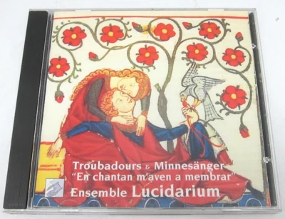 Troubadours Minnesanger Ensemble Lucidarium Pro Helvetia CD Like New - Image 1 of 2