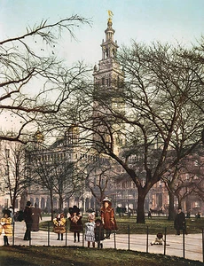Impresión fotográfica de escena callejera de América, Madison Square, Nueva York - Imagen 1 de 1