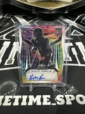 2023 Leaf Metal Football Dontay Demus Jr. Tye Dye Wave Refractor RC Auto #4/4