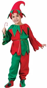 Complete Elf Set Child Boys Girls Costume NEW Christmas - Picture 1 of 2
