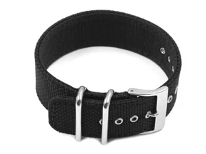 Casio Ersatzarmband Textil schwarz DW-5600BBN-1, DW-5600BBN - Bild 1 von 1