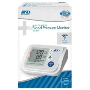 New A&D Medical Upper Arm Blood Pressure Monitor with AccuFit Plus Cuff - Picture 1 of 4