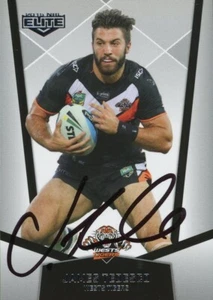 Signed 2015 Wests Tigers NRL ESP Elite Card - James Tedesco - Bild 1 von 3