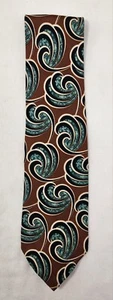 XMI For Johnston & Murphy Men's Tie English Imported Silk Handmade USA ... - Picture 1 of 4