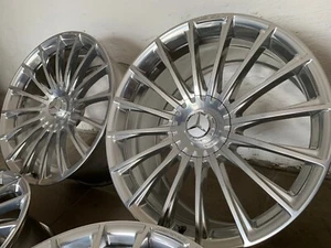 AMG Felgen 20 " A2224010800/ 0900 Mercedes W222 C217 S63 S65 S600 Maybach W221 - Picture 1 of 8