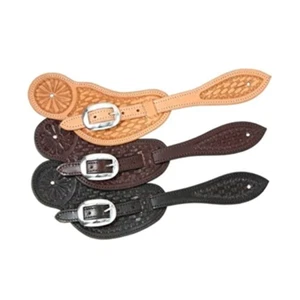 Nuovo! Tough-1 Cestino Regolabile Taglia Adulto TESSUTO CINGHIE SPERONALI STAMPATE in 3 COLORI! - Foto 1 di 4