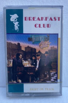 RARE Japan Label - Breakfast Club - Right On Track Cassette Tape SEALED Japanese - Image 1 of 4