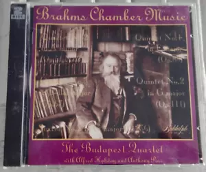 Brahms Chamber Music - The Budapest Quartet Biddulph UK 2CD NM - Picture 1 of 3