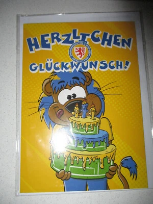 Eintracht Braunschweig Glückwunschkarte LEO