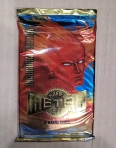 1995 Inaugural Edition Marvel Sealed Pack Of Cards - Picture 1 of 2