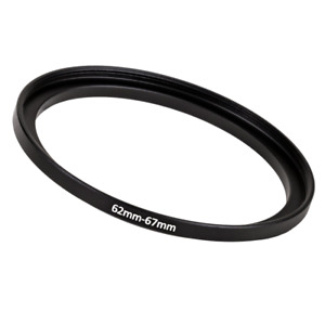 62 mm bis 67 mm Stepping Step Up Filter Ring Adapter 62 mm-67 mm
