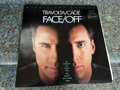 LaserDisc: FACE / OFF (TRAVOLTA / CAGE) [WIDESCREEN EDITION, GATEFOLD, 1997] - Bild 1 von 3