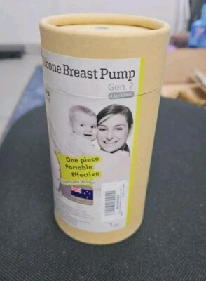 Haakaa Generation 2 Silicone Baby Breast Pump 100ml With Manual - Image 1 of 3