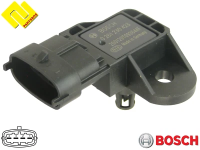 BOSCH 0261230423 INTAKE MANIFOLD PRESSURE SENSOR MAP 0261230424,31405341 ,VOLVO - Image 1 of 4