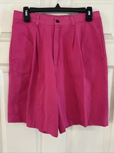 Vintage Juniors Shorts Pink Palmetto's Size 11 USA Made - Picture 1 of 5