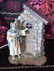 Vintage Jesus Knocking At The Door Religious 3D Lighted Night Light Figure Works