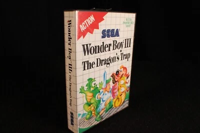 Sega Master System Wonder Boy III: The Dragon's Trap CIB w Manual vintage game - Image 1 of 4