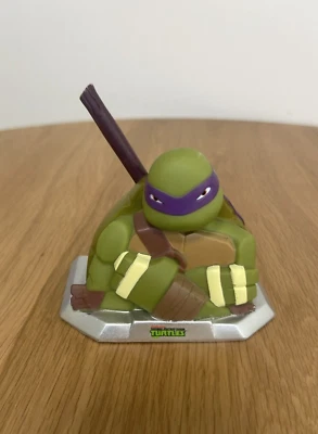 CAJA DE DINERO VINTAGE DE TORTUGAS NINJA MUTANTES ADOLESCENTES DONATELLO VIACOM 2012 JUGUETES MALVADOS Foto 1 de 4