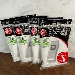 4Genuine Hoover 3 Pack Type Y WindTunnel Upright Vacuum Bags Allergen Filtration - Picture 1 of 7