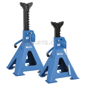 COUPLE JACK STANDS STAND AXLE 10 TON CAR VAN LIFTING FERVI 0069/10 - Picture 1 of 1