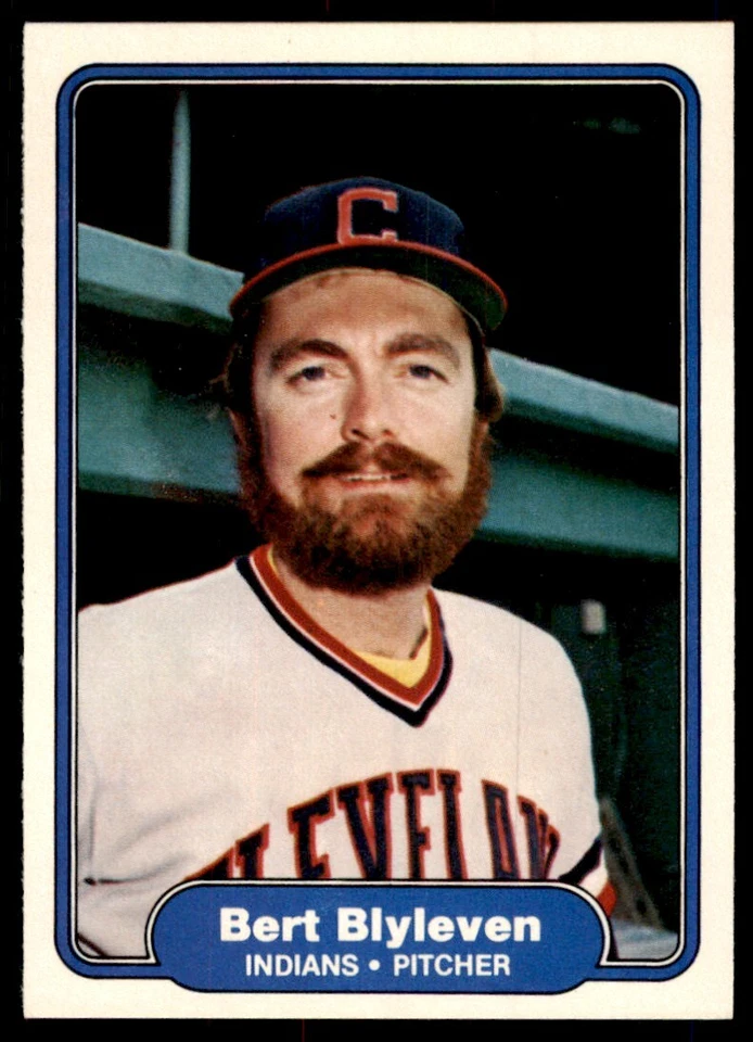 1982 FLEER BERT BLYLEVEN CLEVELAND INDIANS #361 - Image 1 of 2