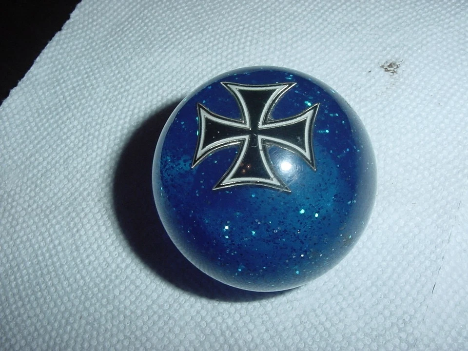 MALTESE CROSS HARLEY 4 speed shift knob dodge dart cuda Hemi gremlin gto pontiac - Image 1 of 4